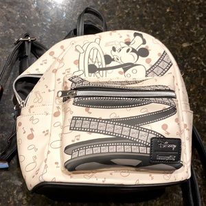 Loungefly steamboat Willy Bookbag mini